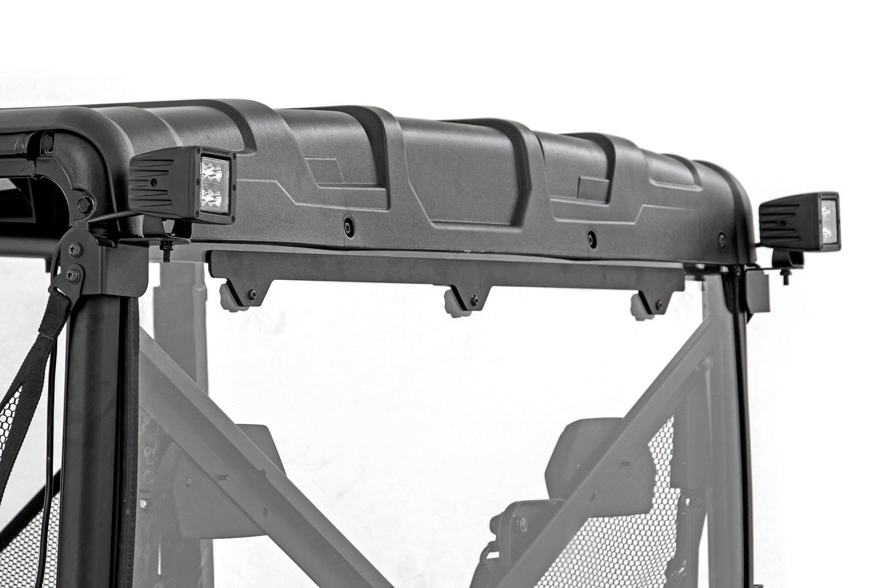 LED Light Kit | Rear Mount | 2" Black Pair | Flood | Polaris Ranger XP 1000 