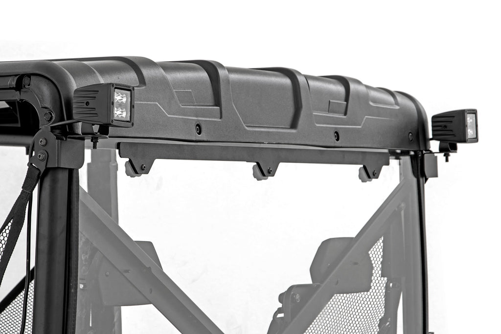 LED Light Kit | Rear Mount | 2" Chrome Pair | Wide Angle | Polaris Ranger XP 1000 