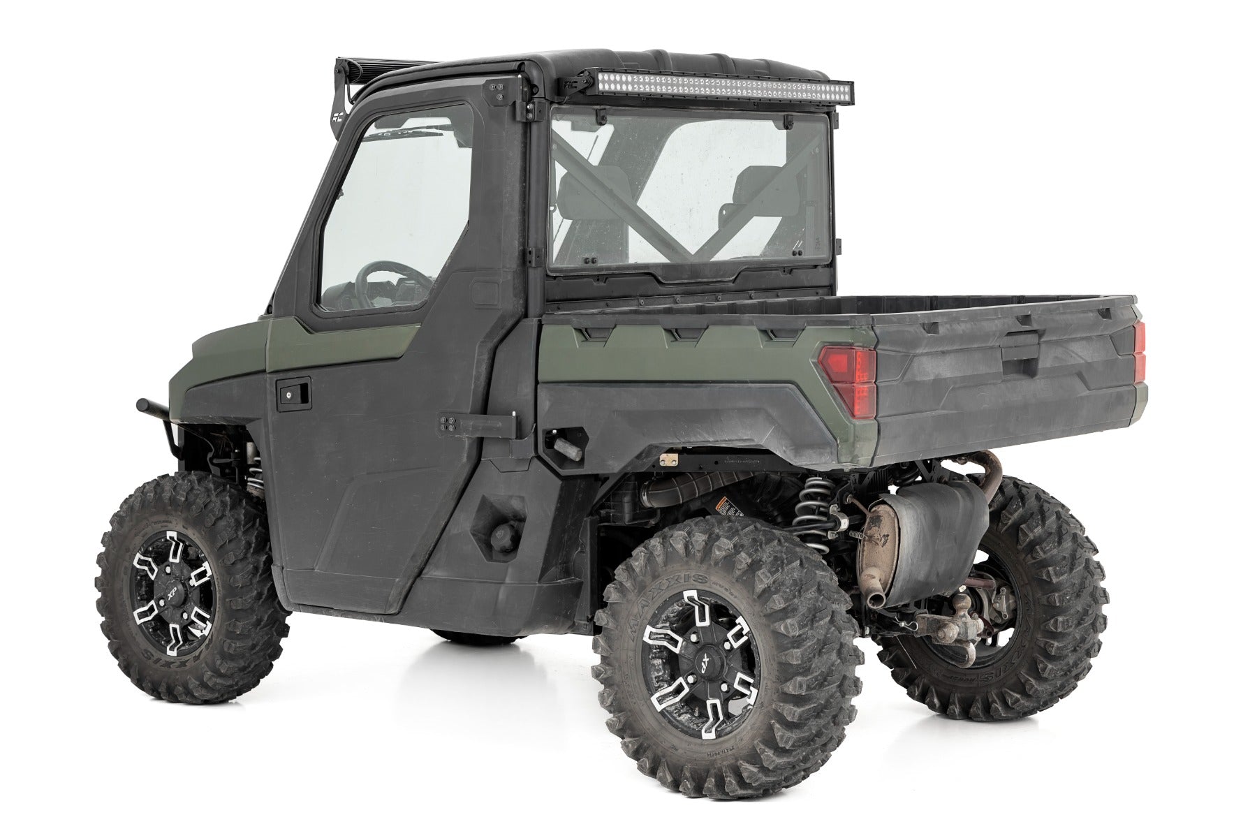 LED Light Kit | Rear Mount | 50" Black Pair | Polaris Ranger XP 1000 