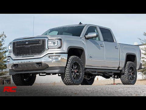 3.5 Inch Lift Kit | Alum/Stamp Steel LCA | Chevy/GMC 1500 (14-18 & Classic) - Video