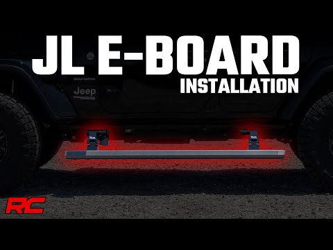 Power Running Boards | Dual Electric Motor | 4 Door | Jeep Wrangler Unlimited (07-18) - Video