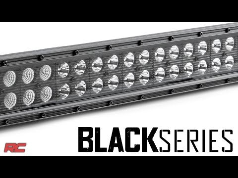 8 Inch Black Series LED Light Bar | Single Row - Video