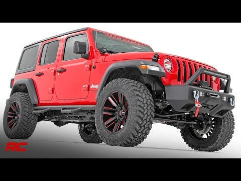 3.5 Inch Lift Kit | C/A Drop | 4-Door | Jeep Wrangler Unlimited 4WD (18-23) - Video