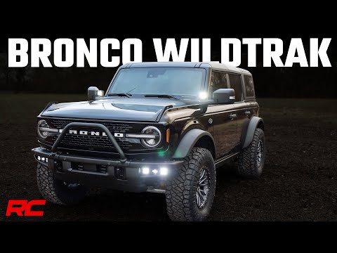 LED Light Kit | Ditch Mount | 2" Black Pair | White DRL | Ford Bronco (21-25) - Video