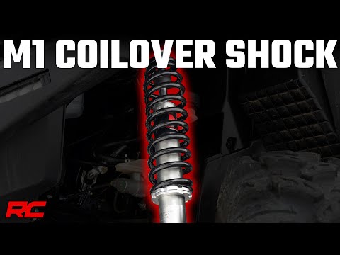 M1 Front Coil Over Shocks | Ride Height Adjust | Honda Pioneer 1000 - Video