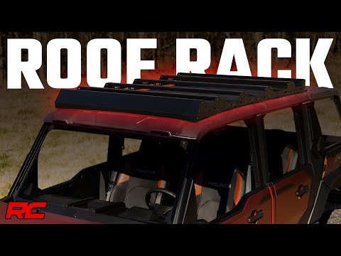 Roof Rack | 40" Black Single Row | Polaris XPEDITION ADV 5  - Video