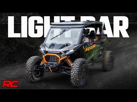 LED Light Kit | Front Mount | 40" Black-Series Single Row | Polaris RZR XP 4 1000 (2024) - Video