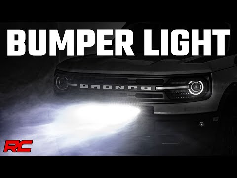 LED Light Kit | Bumper Mount | 20" Black Single Row | Ford Bronco Sport (21-25) - Video