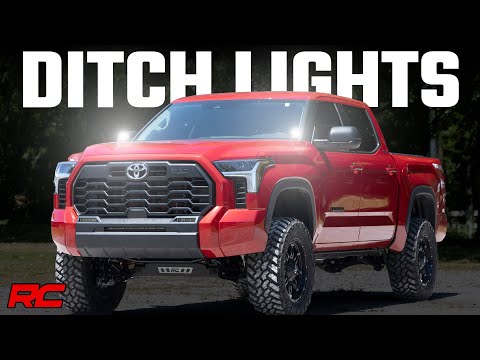 LED Light Kit | Ditch Mount |  3" OSRAM | Wide | Toyota Tundra 2WD/4WD (22-25) - Video