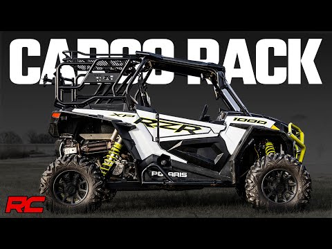 Tubular Rear Cargo Rack | Spare Tire Mount | Polaris RZR XP 1000 - Video