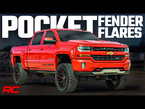 Pocket Fender Flares | 6'7" & 8' Bed | Chevy Silverado 1500/2500HD/3500HD (07-14) - Video
