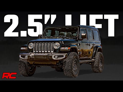 2.5 Inch Lift Kit | Coils | M1 | Jeep Wrangler Unlimited 4WD (2024-2025) - Video