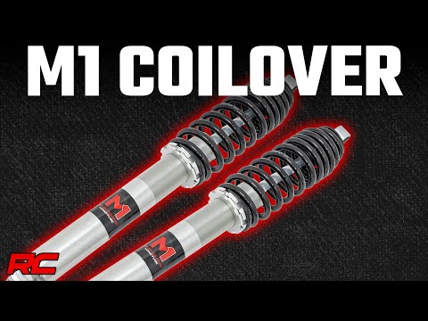 M1 Rear Coil Over Shocks | Ride Height Adjust | Polaris Ranger 1000/Ranger XP 900/1000 - Video