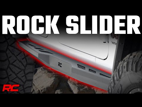 Rock Sliders | Heavy Duty | 4-Door | Jeep Wrangler JL (21-24)/Wrangler Unlimited (18-25)  - Video