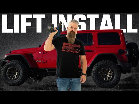 3.5 Inch Lift Kit | C/A Drop | Stage 1 | V2 | Jeep Wrangler Unlimited (24-25) - Video