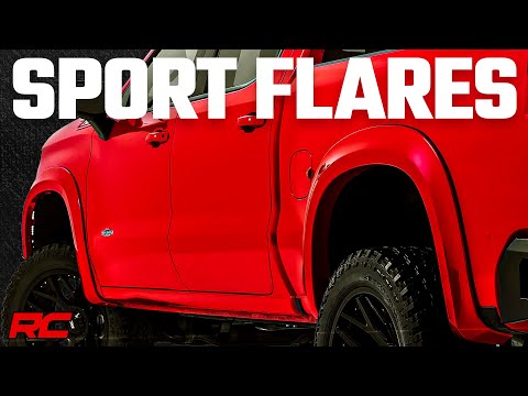 Fender Flares | Sport | G1 Absolute Black | Ford Ranger 2WD/4WD (2024-2025) - Video