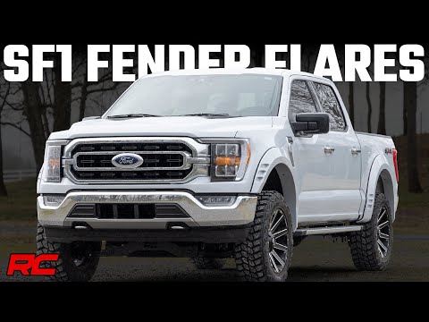 Fender Flares | SF1 | EA Hot Pepper Red | Ford F-150 2WD/4WD (2021-2025) - Video
