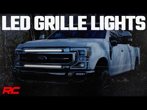 LED Light Kit | Grille Mount | 30 Inch DRL | Ford F-250/F-350 Super Duty (17-22) - Video
