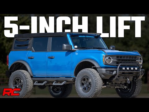 5 Inch Lift Kit | M1R | Ford Bronco 4WD (2021-2025) - Video