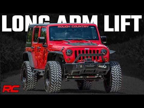 4 Inch Lift Kit | Long Arm | Jeep Wrangler Unlimited 2WD/4WD (2007-2011) - Video