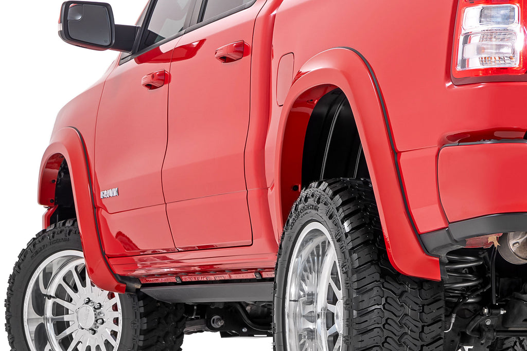 Sport Pocket Fender Flares | PRV Delmonico Red | Ram 1500 2WD/4WD (2019-2024)