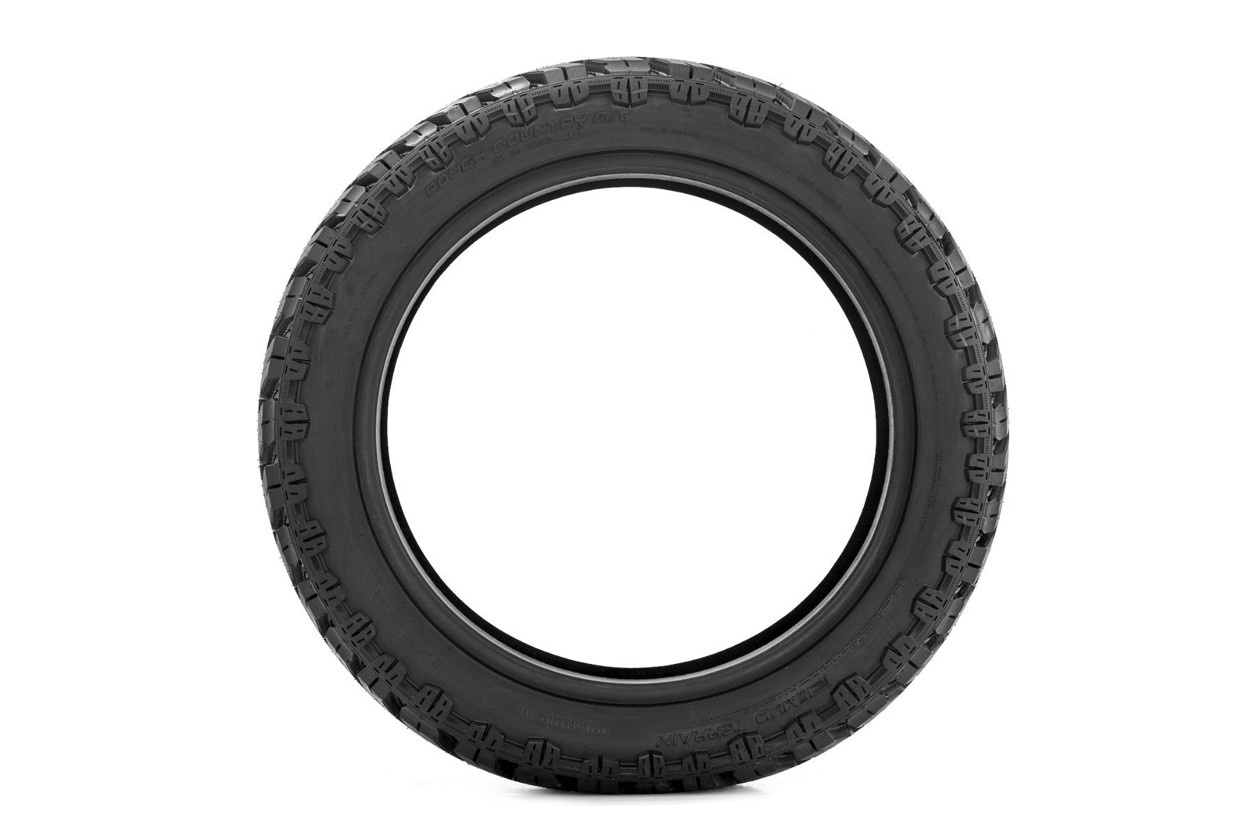 33x12.50R22 Rough Country M/T | Dual Sidewall