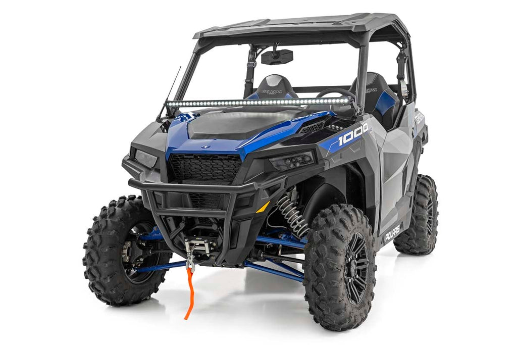 LED Light Kit | Lower Windshield | 50" Black Single Row | Polaris General XP 4 1000 