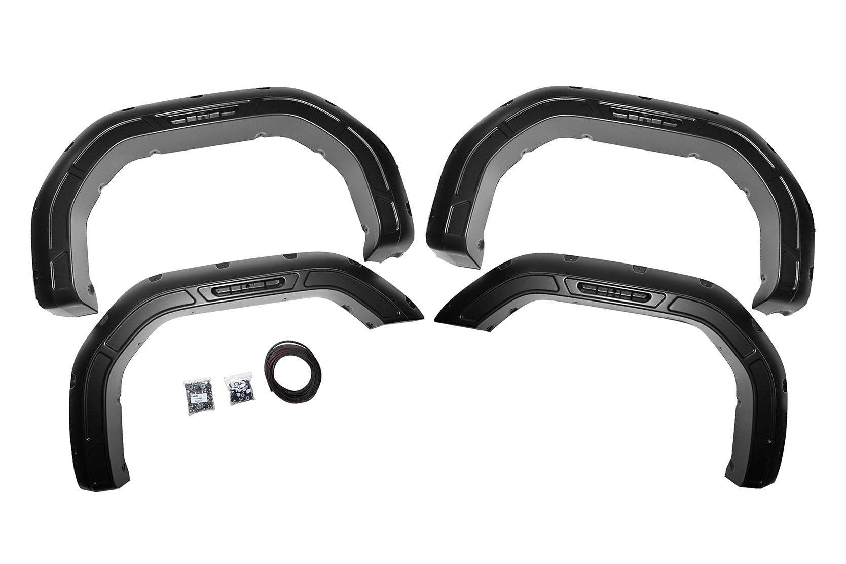 Fender Flares | Defender | GBA Black | GMC Sierra 2500 HD/Sierra 3500 HD (20-25)