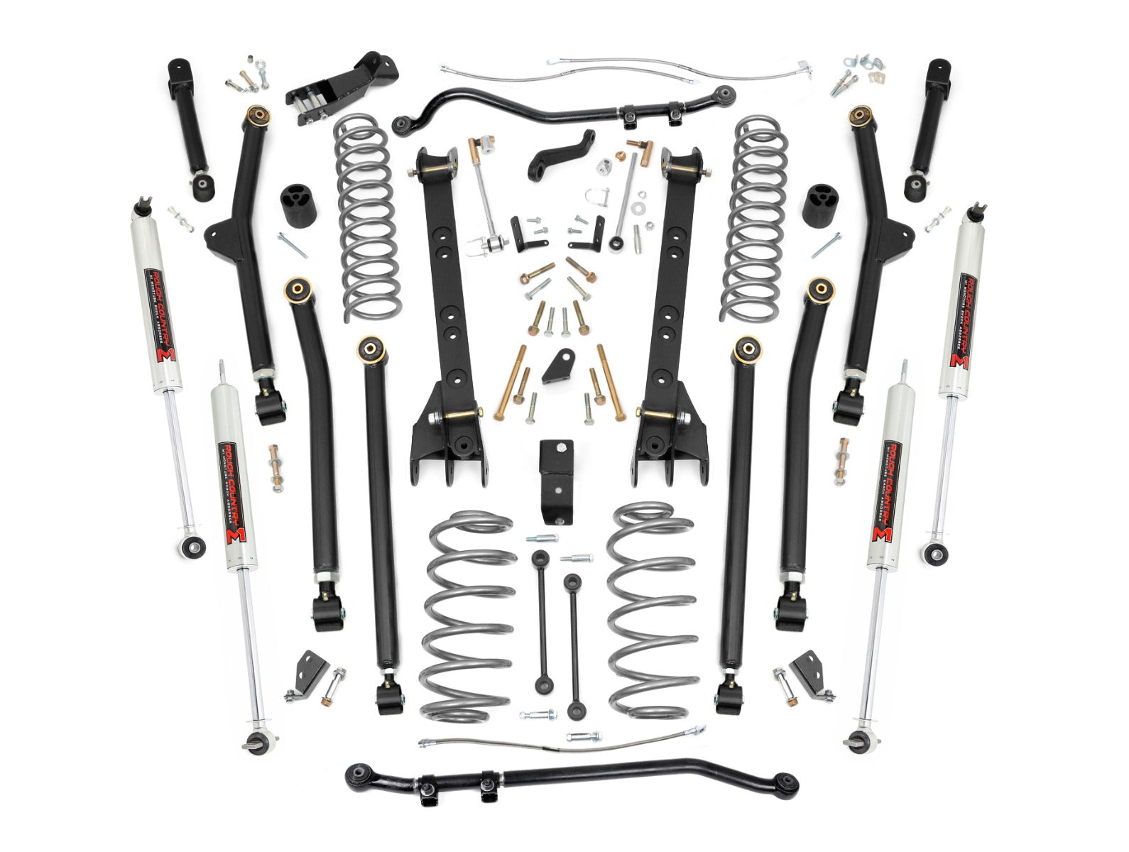 6 Inch Lift Kit | Long Arm | M1 | Jeep Wrangler TJ 4WD (1997-2006)