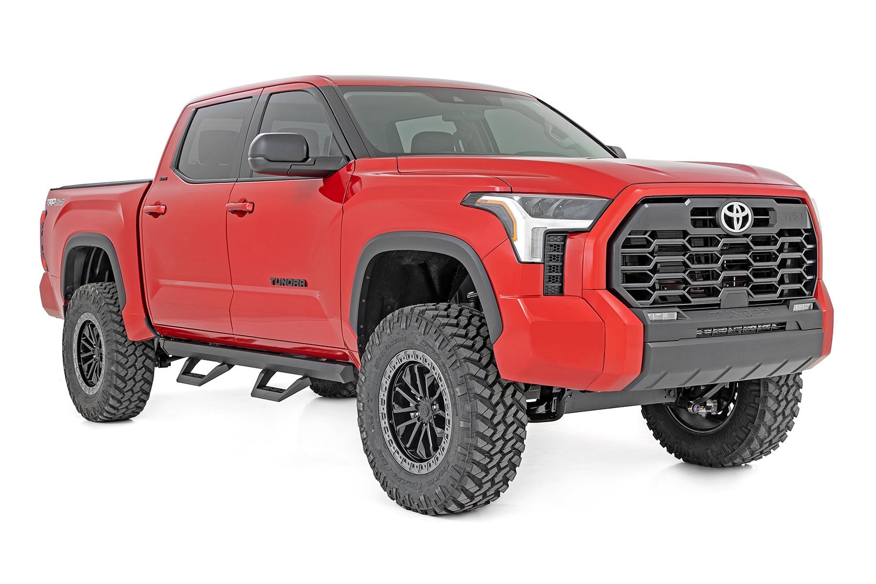 SRX2 Adj Aluminum Steps | CrewMax | Toyota Tundra 2WD/4WD (2022-2025)