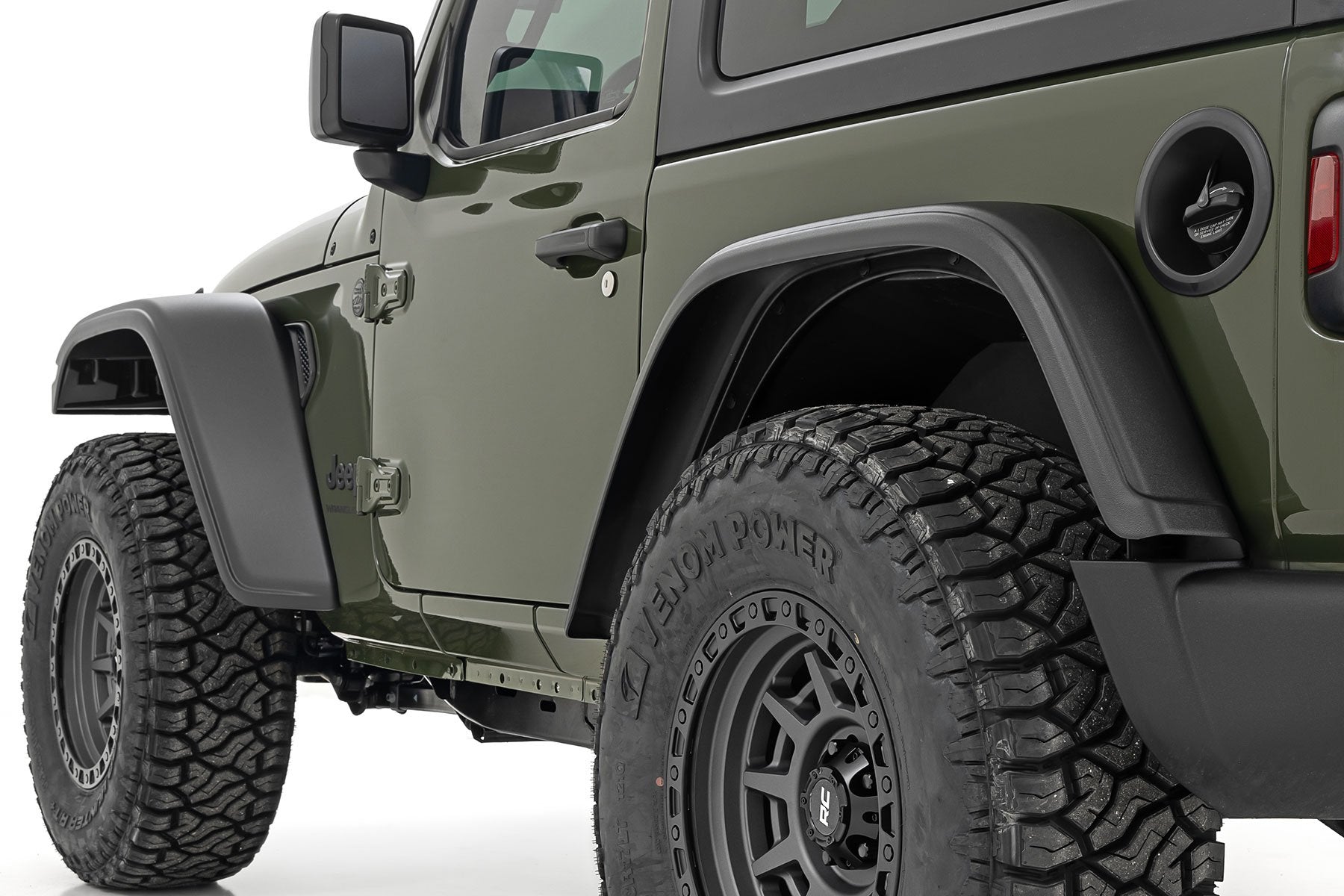 WF1 Fender Flares | Jeep Wrangler JL (21-24)/Wrangler Unlimited (18-25) 